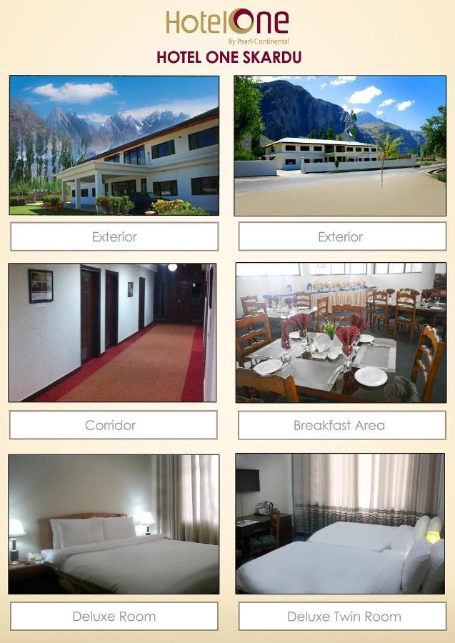 Hotel One Skardu Exteriör bild